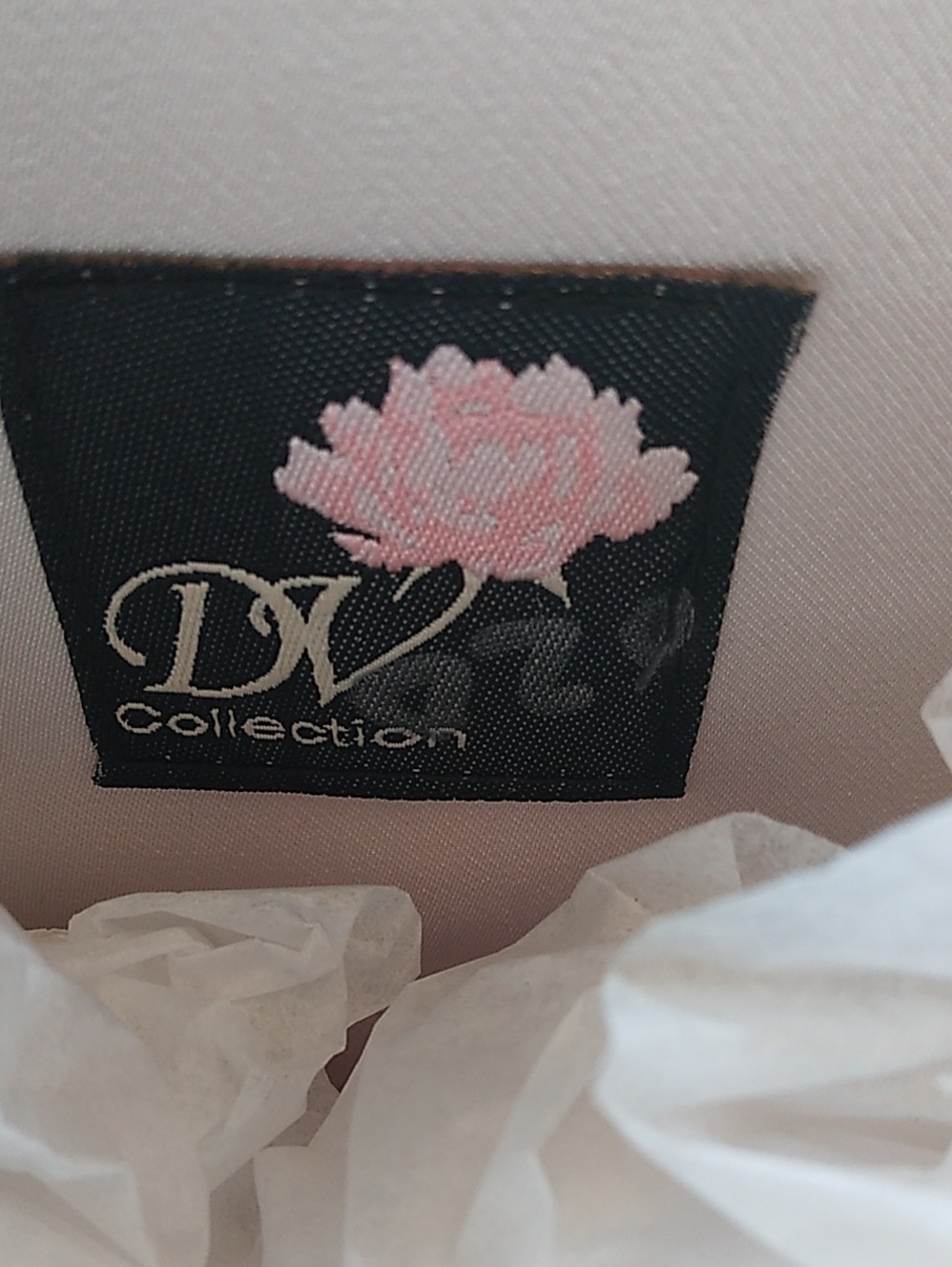DV Collection Pink Flower Logo Bag